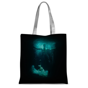 Open image in slideshow, LOVE LETTERS  Under Water TOTE BAG
