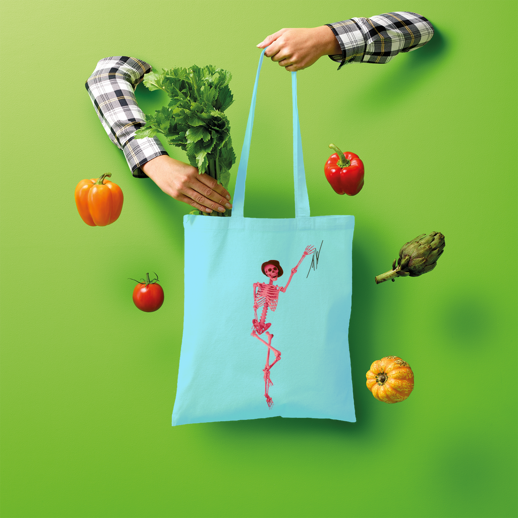 CAUGHT RED HANDED Shopper Tote Bag
