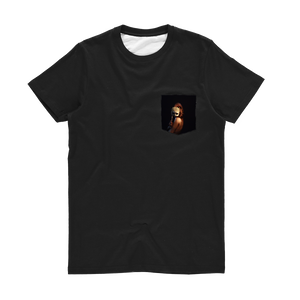 Open image in slideshow, PERSIA WHITE MASQUERADE POCKET T-Shirt
