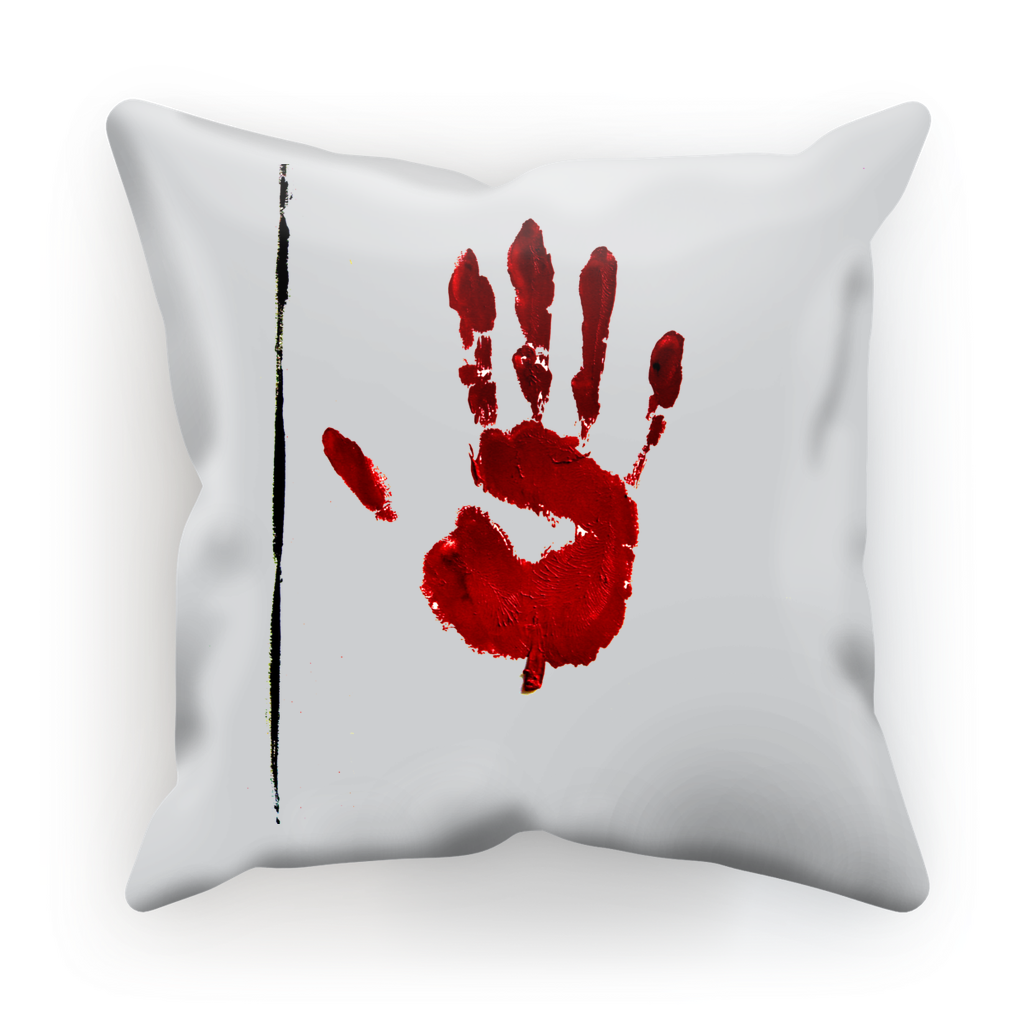 CAUGHT RED HANDED Joseph Morgan Cushion Cover